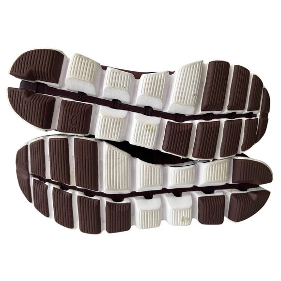 On Cloud Tec Athletic Running Sneakers 19.99196 Ox Shadow Maroon Size M8 Unused - Picture 8 of 10